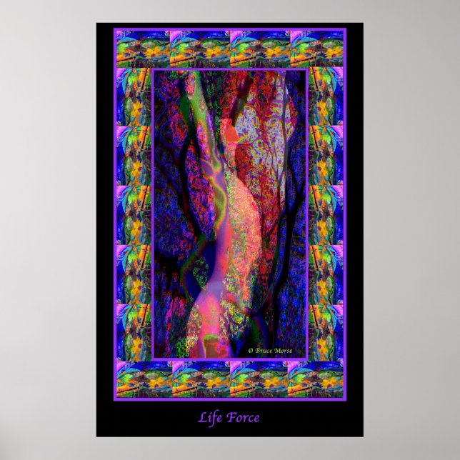Lebenskraft Poster (Vorne)