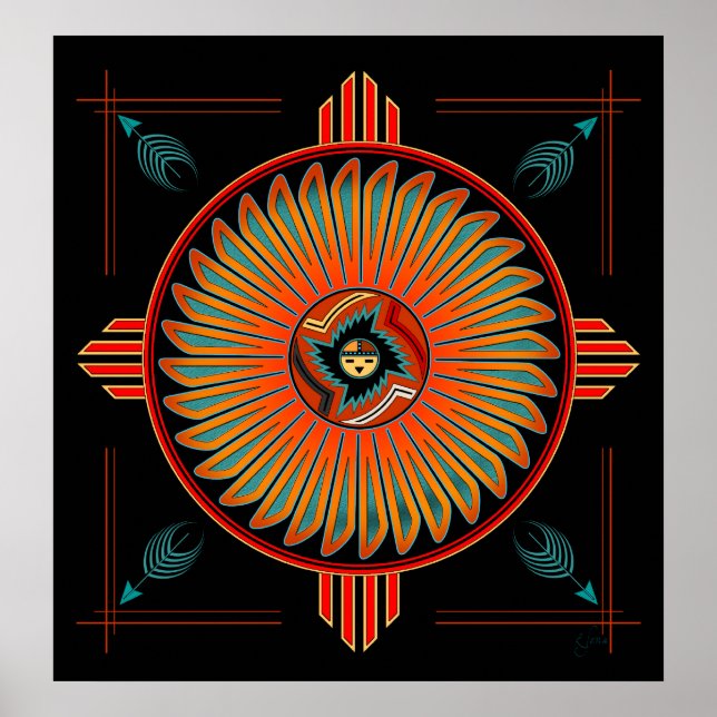 Lebenskraft Poster (Vorne)