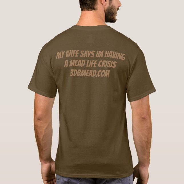 LEBENSKRISE T-Shirt (Rückseite)