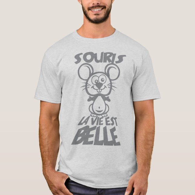 Lebenslang-Maus T-Shirt (Vorderseite)
