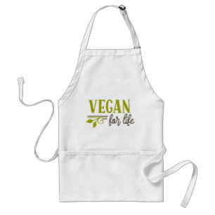 lebenslang vegan schürze