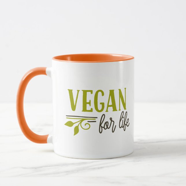 lebenslang vegan tasse (Links)