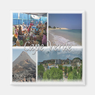 Lebenslauf * Kap Verde - Mosaik Magnet