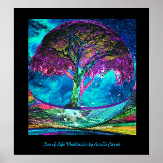 Lebensmeditation Poster