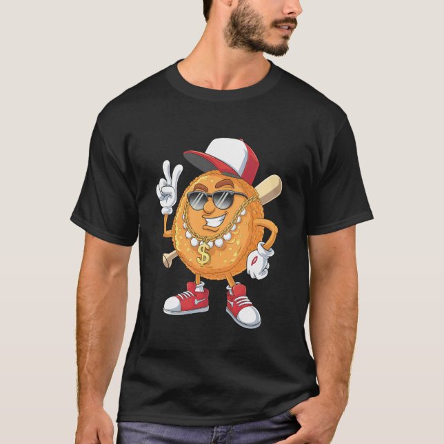 Lebensmittel Chicken Nugget T-Shirt (Vorderseite)