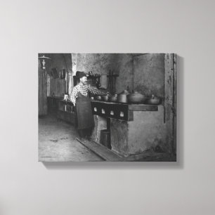 Lebensmittel im türkischen Restaurant Fotograf ge Leinwanddruck