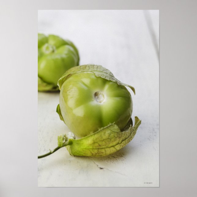 Lebensmittel, Lebensmittel und Getränke, Tomatillo Poster (Vorne)