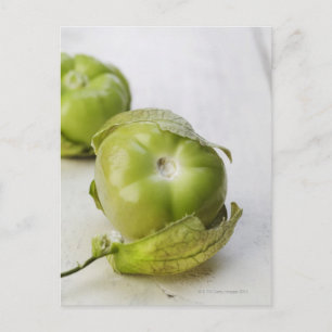 Lebensmittel, Lebensmittel und Getränke, Tomatillo Postkarte