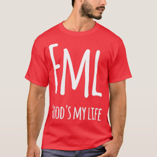 Lebensmittel mein Leben Lebensmittel-Liebhaber T-Shirt
