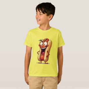 Lebensmittel Monster BÖSER HOT DOG T-Shirt