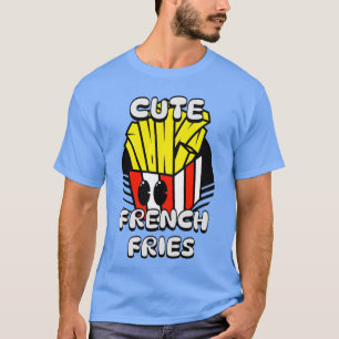 Lebensmittel, Niedliche französische Pommes Frites T-Shirt