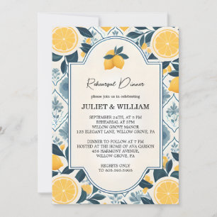 Lebensmittel Obst Limon Lemon Militärische Probe A Einladung