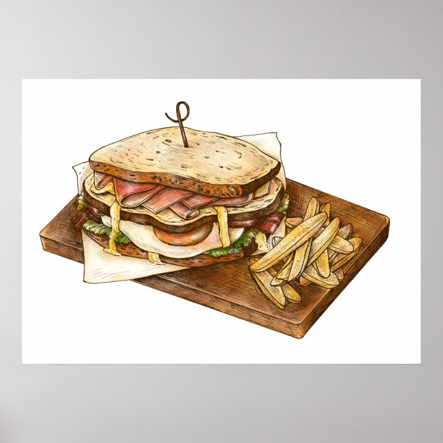 Lebensmittel Poster (Vorne)