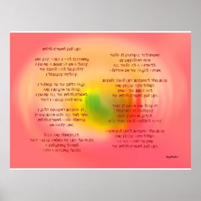 LEBENSMITTEL POSTER (Vorne)