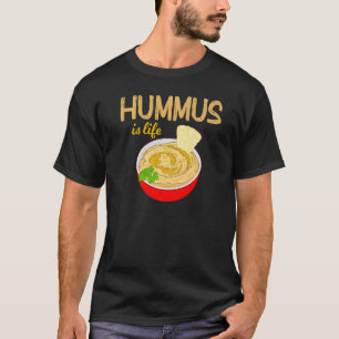 Lebensmittel Veganer Auf Pflanzenbasis Hummus T-Shirt