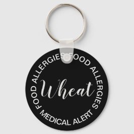 Lebensmittelallergien Medizinische Warnhinweise Sc Schlüsselanhänger