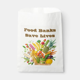 Lebensmittelbanken Rettete Leben Geschenktütchen