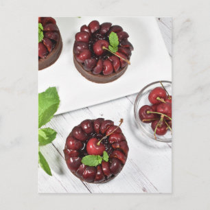 Lebensmittelfotografie Schokoladencreme Postkarte