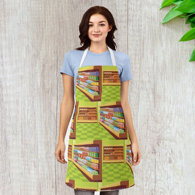 Lebensmittelgeschäft Aisle und Bäckerei Schürze (Von Creator hochgeladen)