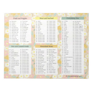 Lebensmittelgeschäft, Lebensmittelgeschäft, Person Notizblock