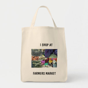 LEBENSMITTELGESCHÄFT-TASCHE - ICH KAUFE AN, TRAGETASCHE