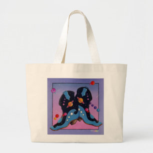 Lebensmittelgeschäft, Tote Bag - Cowboystiefel Mit Jumbo Stoffbeutel