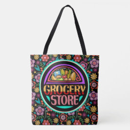 Lebensmittelgeschäft überall in der Print-Tasche -