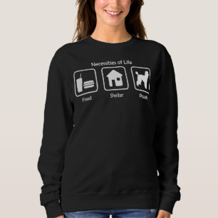 Lebensmittellager Poodle Sweatshirt