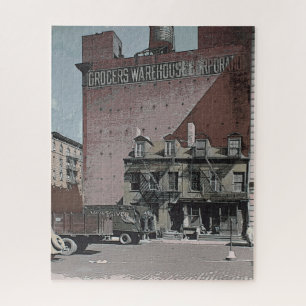 Lebensmittellager Vintage Industrielandschaft Puzzle