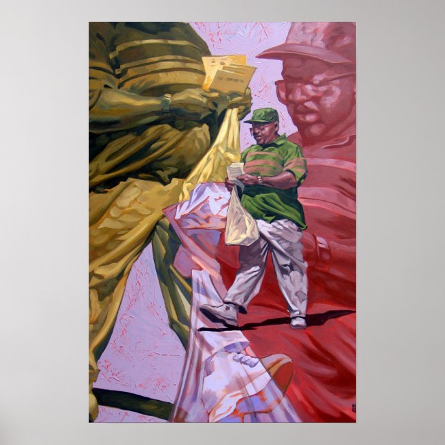 Lebensmittelliste Poster (Vorne)