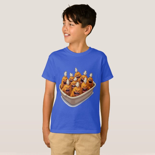 Lebensmittelmonster EVIKEN NUGGETS T-Shirt (Vorne ganz)