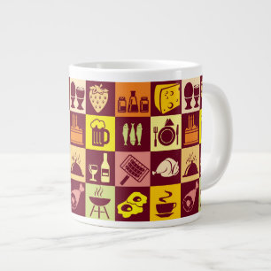 Lebensmittelmuster Jumbo-Tasse