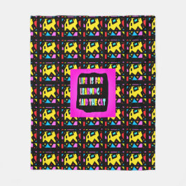 LEBENSMITTELNACHRICHT FLEECEDECKE