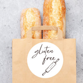 Lebensmittelsicherheit | Glutenfreie Bäckerei Aufk Runder Aufkleber