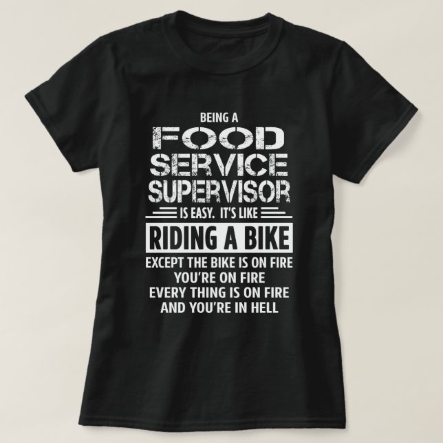 Lebensmittelüberwacher T-Shirt (Design vorne)