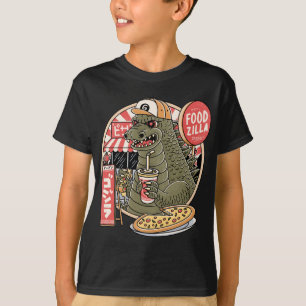 LEBENSMITTELZILLA PIZZA KAWAII ANIME FASHION JAPAN T-Shirt