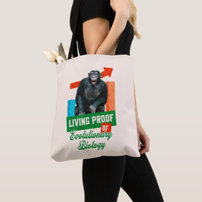 Lebensnachweis der Evolutionsbiologie Funny Chimp (Von Nahem)