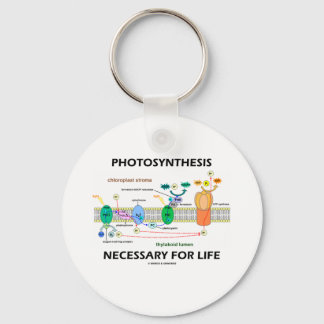 Lebensnotwendige Fotosynthese Schlüsselanhänger