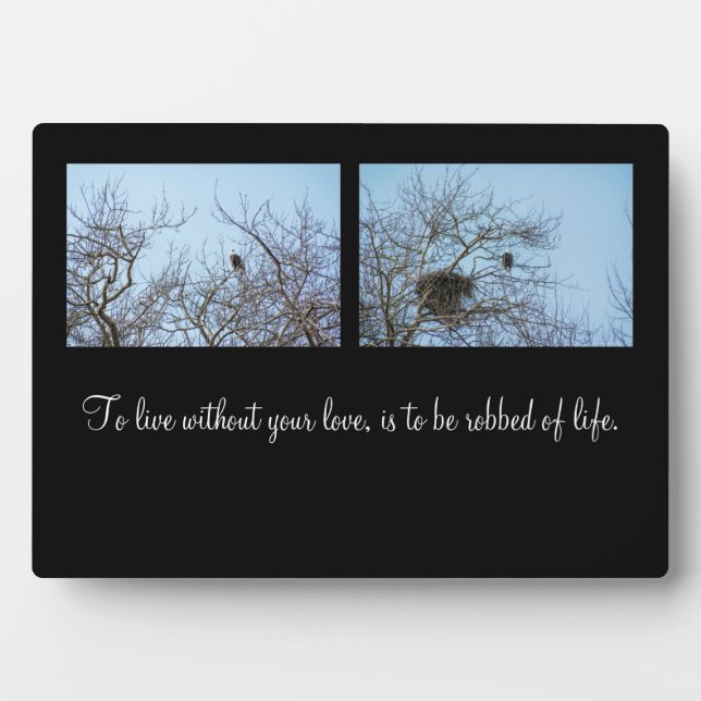 Lebenspartner Fotoplatte (Vorderseite)