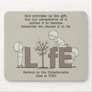 Lebensperspektive Mousepad