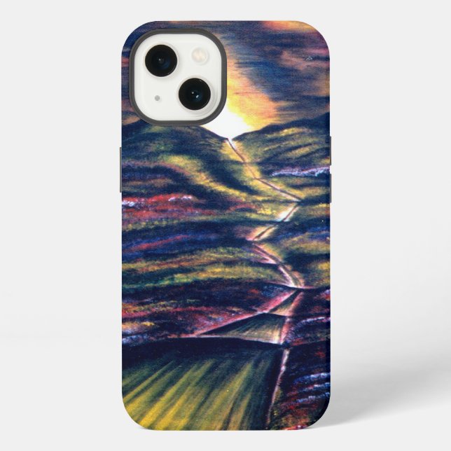 Lebenspfad iPhone Hülle (Rückseite)