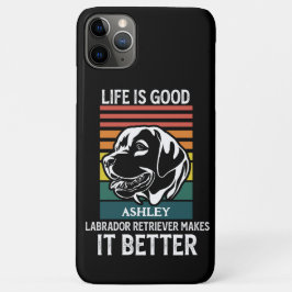 Lebensqualität bei Labrador Retriever Retriever Re Case-Mate iPhone Hülle