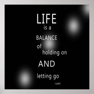 Lebensquotierungen Poster