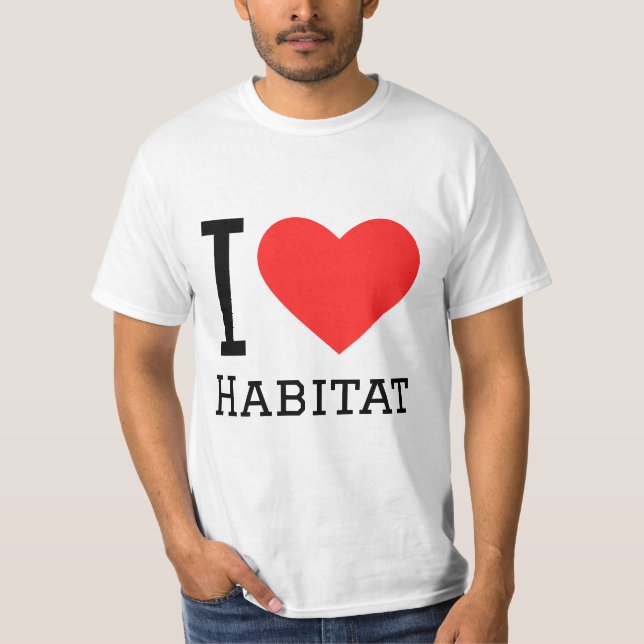 Lebensraum I Liebe T-Shirt (Vorderseite)