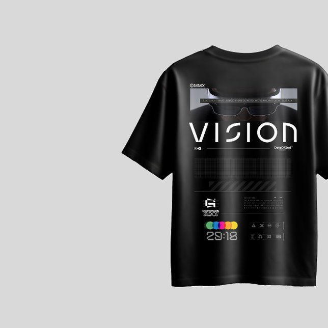 LEBENSRAUM T-Shirt (The perspective of life is a matter having vision.)
