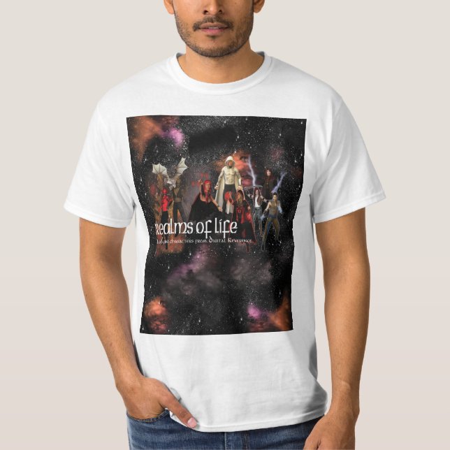 Lebensrealms T-Shirt (Vorderseite)