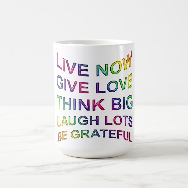 Lebensregeln Tasse (Mittel)