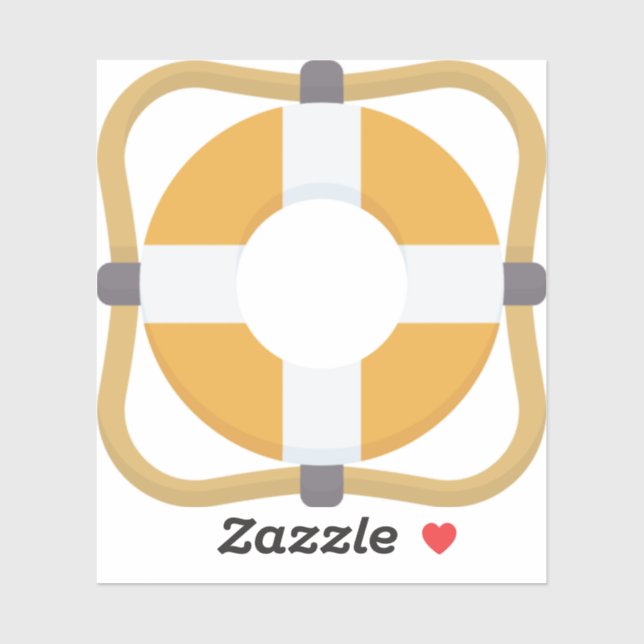 Lebensretter Aufkleber (Blatt)