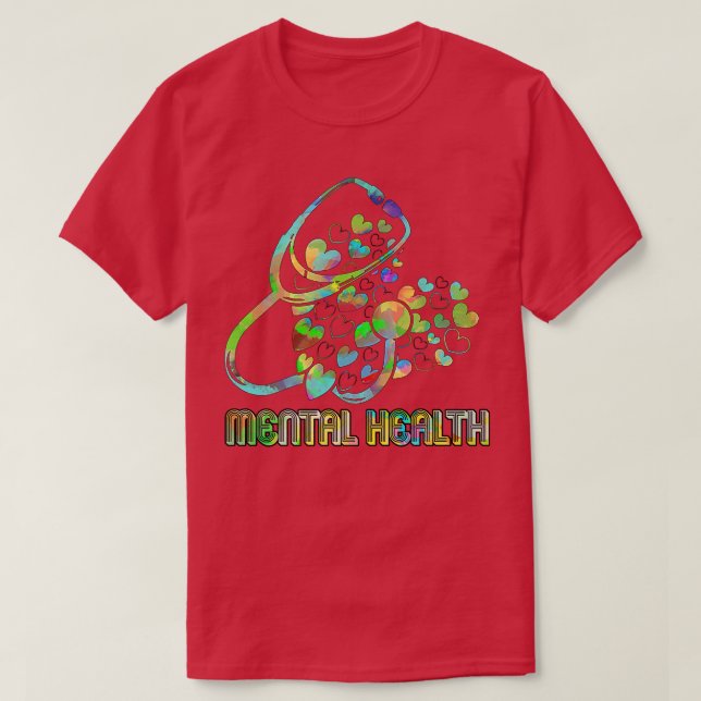 Lebensretter für Krankenpflegemittel Mental für di T-Shirt (Design vorne)