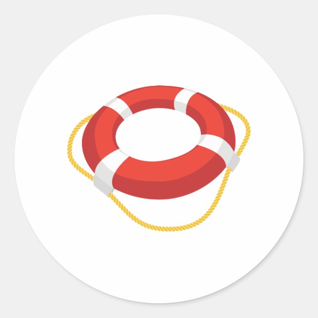 Lebensring Runder Aufkleber (Vorderseite)